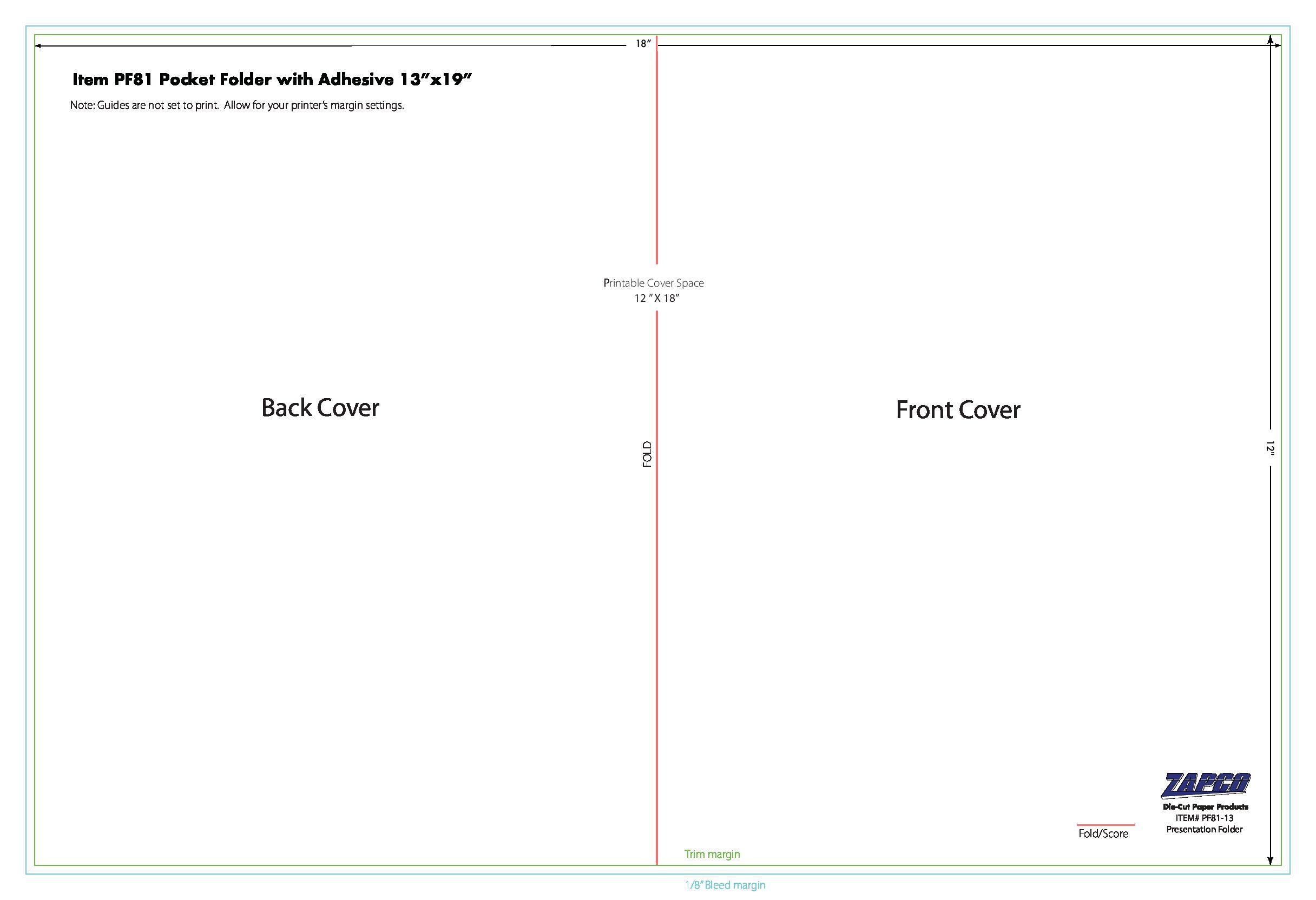 RIGHT & LEFT POCKET PRESENTATION FOLDER KIT